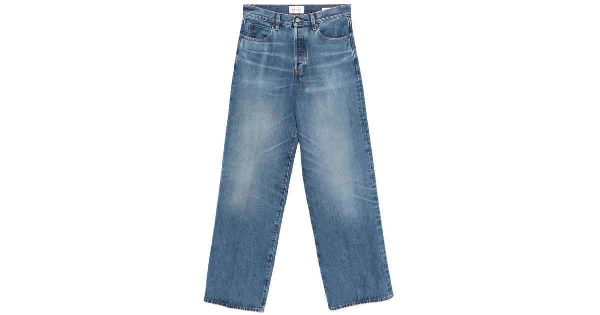 FRAME The Collegiate Jeans in Blue | Lyst