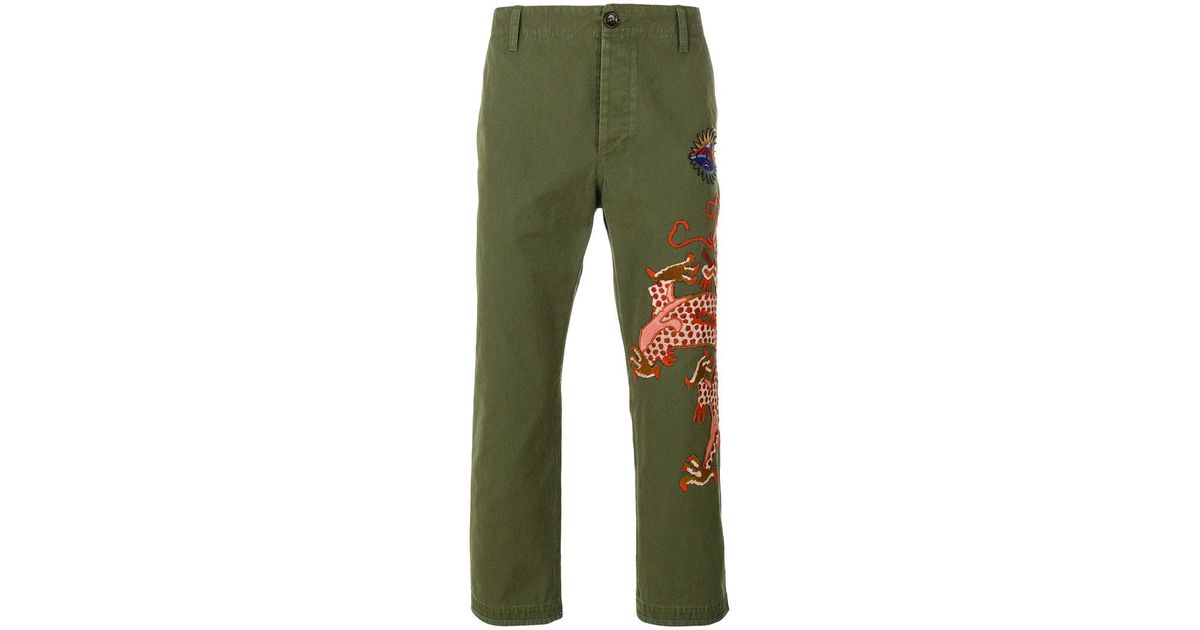 gucci dragon pants