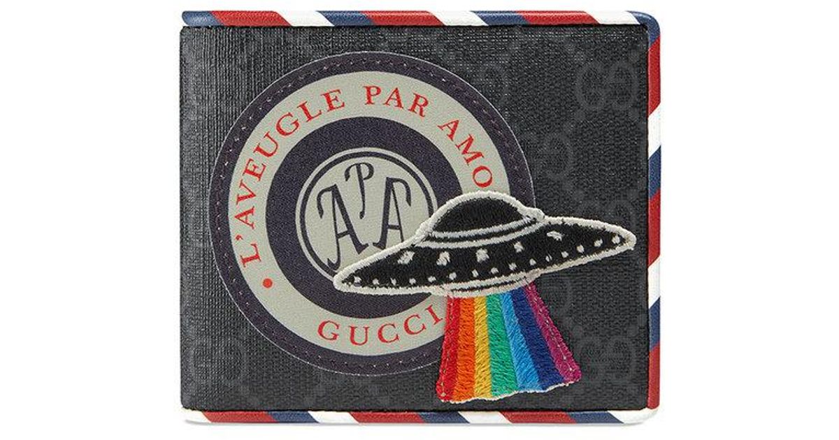 Night Courrier Gg Supreme Wallet Top 