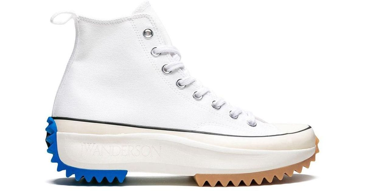 converse run star hike jw anderson white