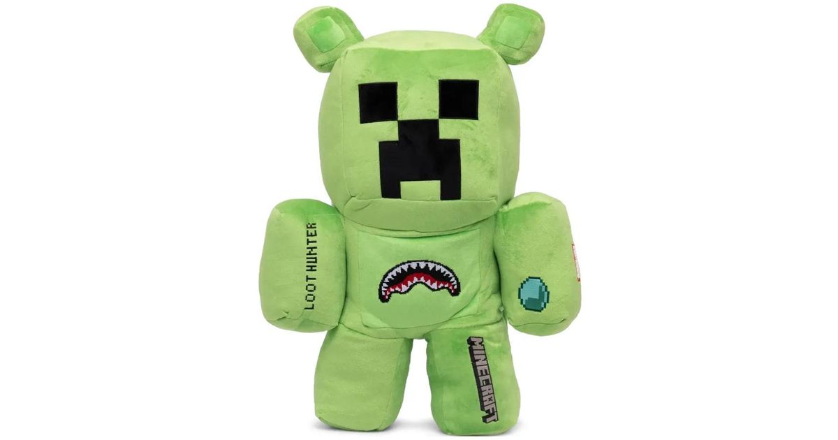 Sprayground Minecraft Creeper Moneybear Backpack in Green | Lyst