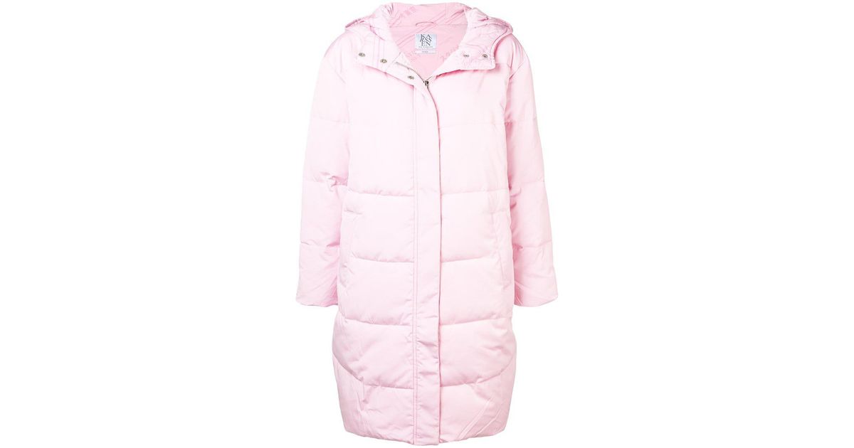 zoe karssen oversized hooded puffer