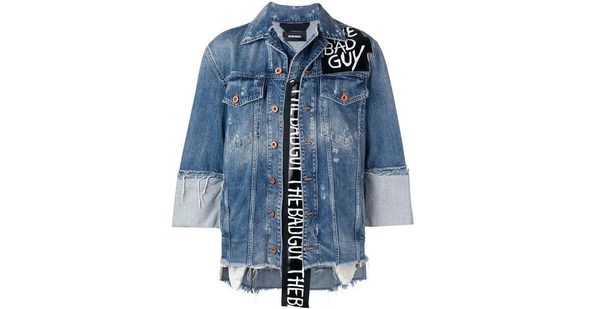 The bad guy denim jacket cheap