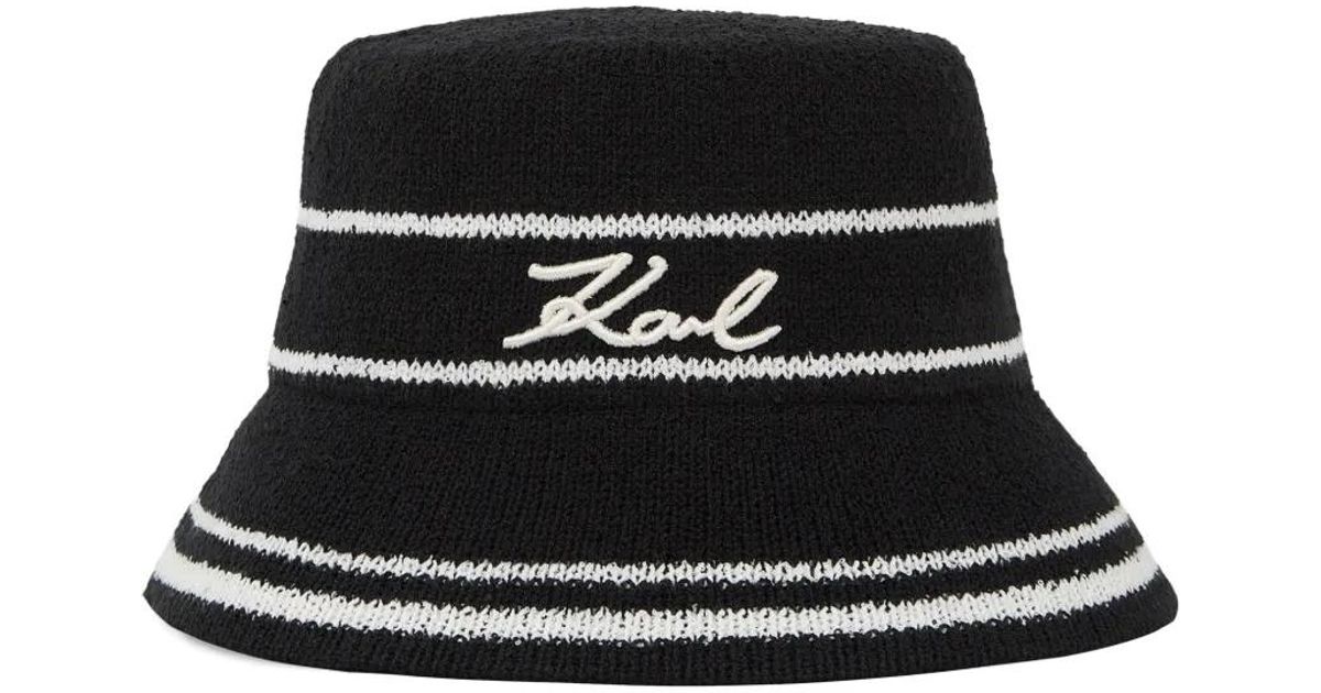 Karl Lagerfeld Paris Women\'s Kolorful Karl Striped Bucket Lafayette Crossbody Bucket Bag | Crossbodies & Satchels  main image 3