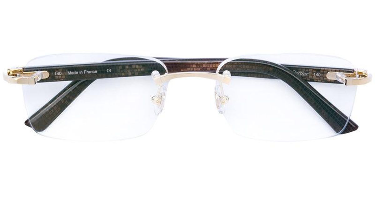 cartier c decor optical glasses