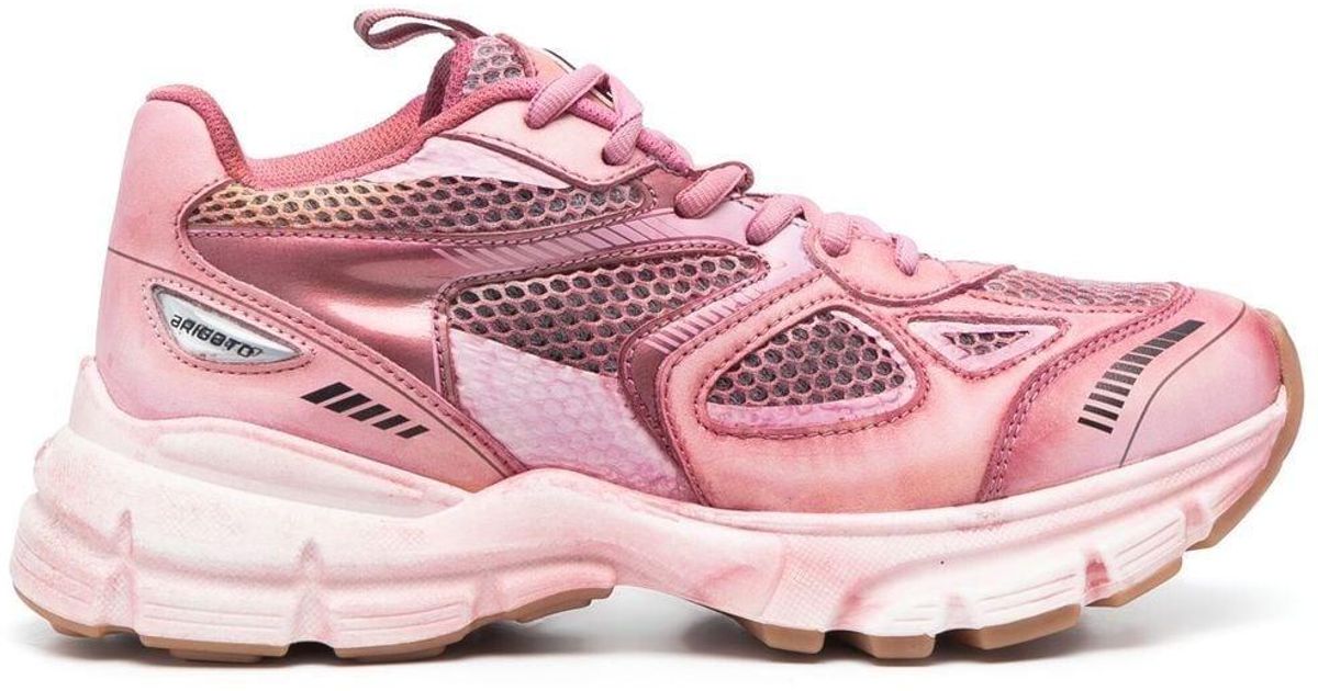 Axel Arigato Leather Marathon Dip-dye Sneakers in Pink | Lyst