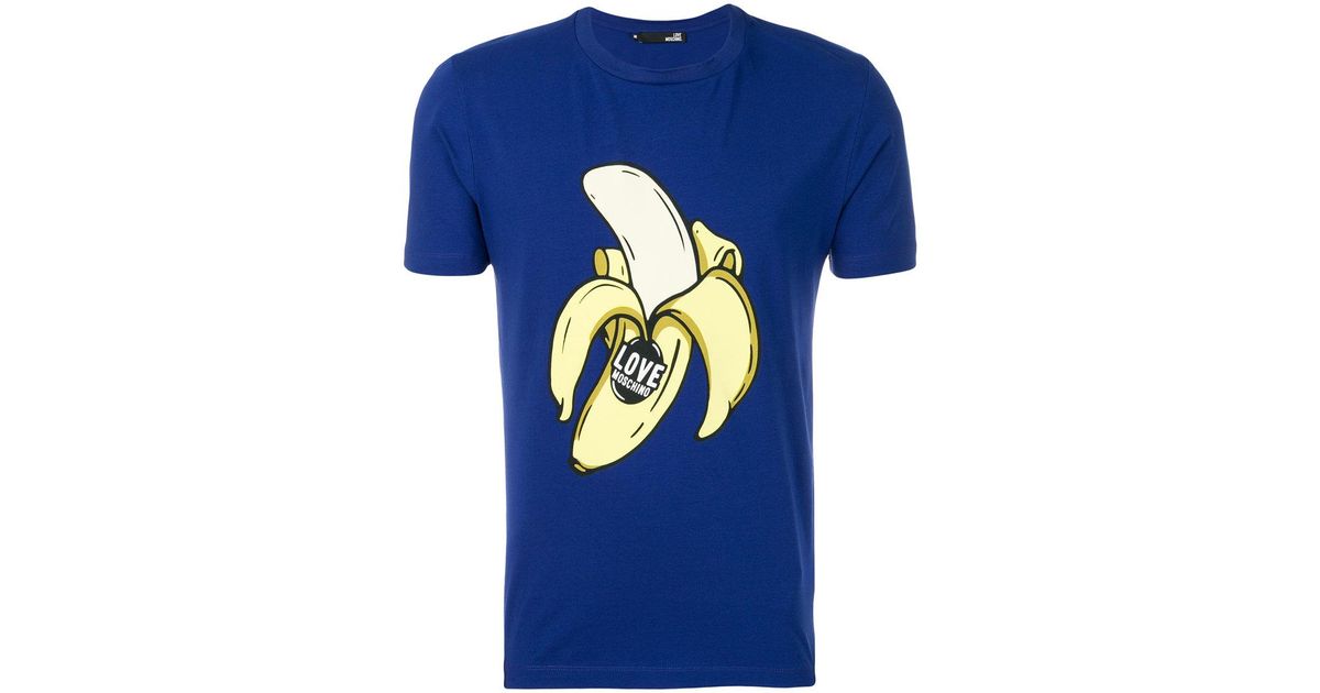 love moschino banana t shirt