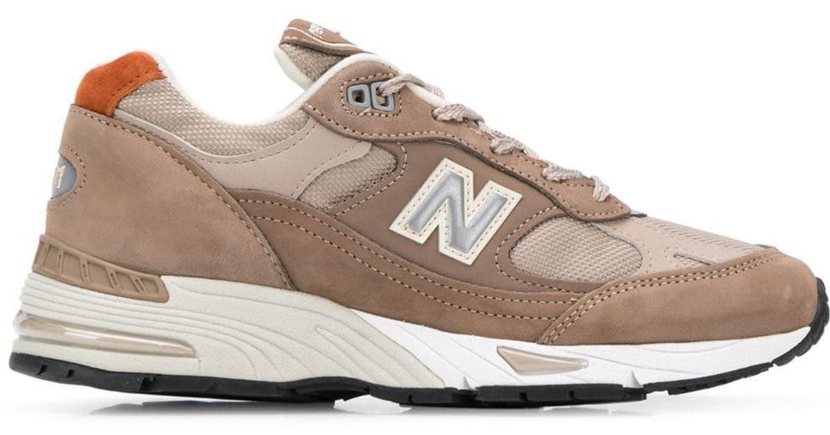 New Balance Suede W991 Sneakers in Brown - Lyst