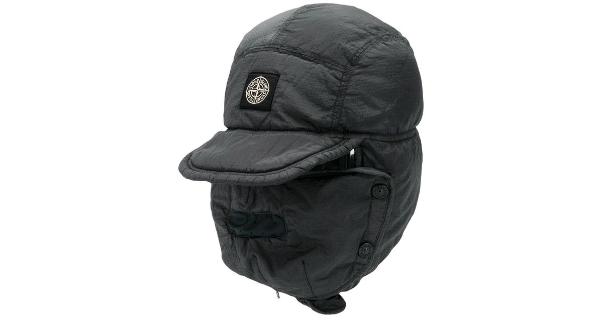 Logo Patch Balaclava Cap 