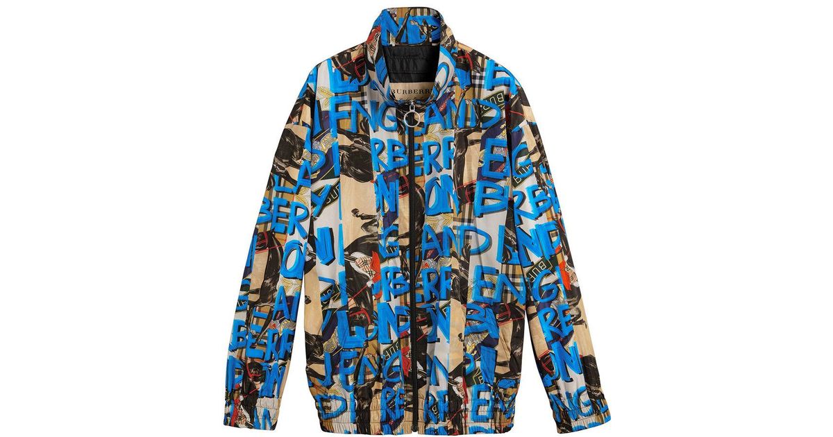 burberry graffiti jacket