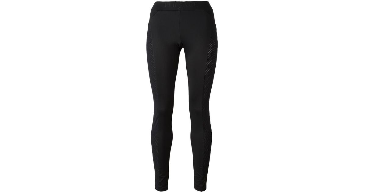 versace gym leggings