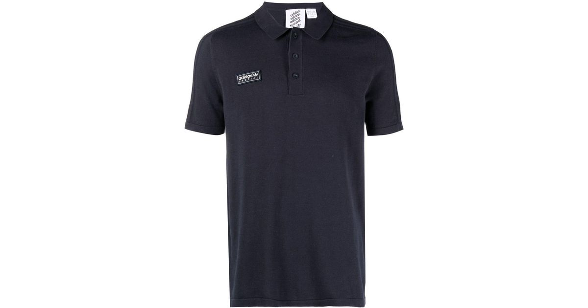adidas Cotton Blue Spezial Polo Shirt for Men | Lyst Canada