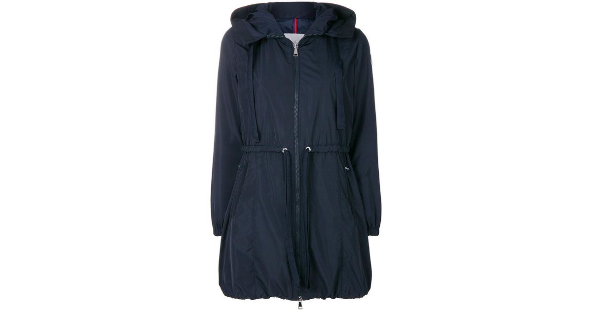 Moncler Synthetic Topaze Coat in Blue - Lyst