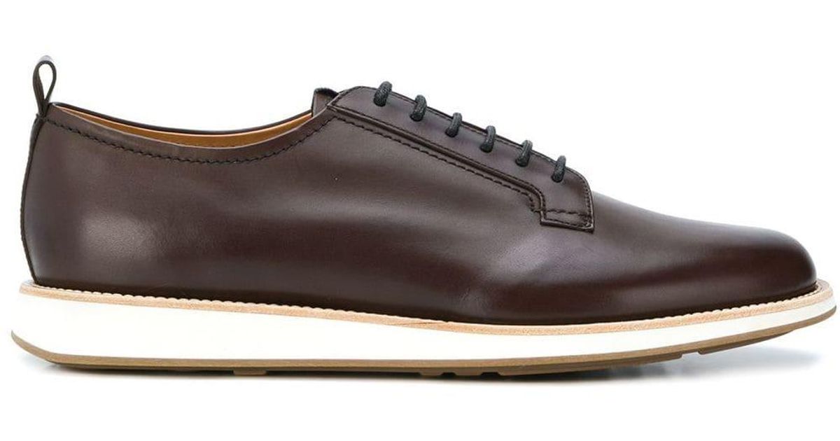 Church�s Leather Watford Laceup Shoes in Brown for Men Lyst Church�s Leather Watford Laceup Shoes in Brown for Men Lyst