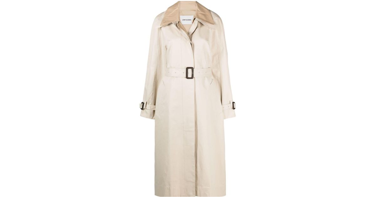 Low Classic New Armhole Trench Coat in Natural Lyst Canada
