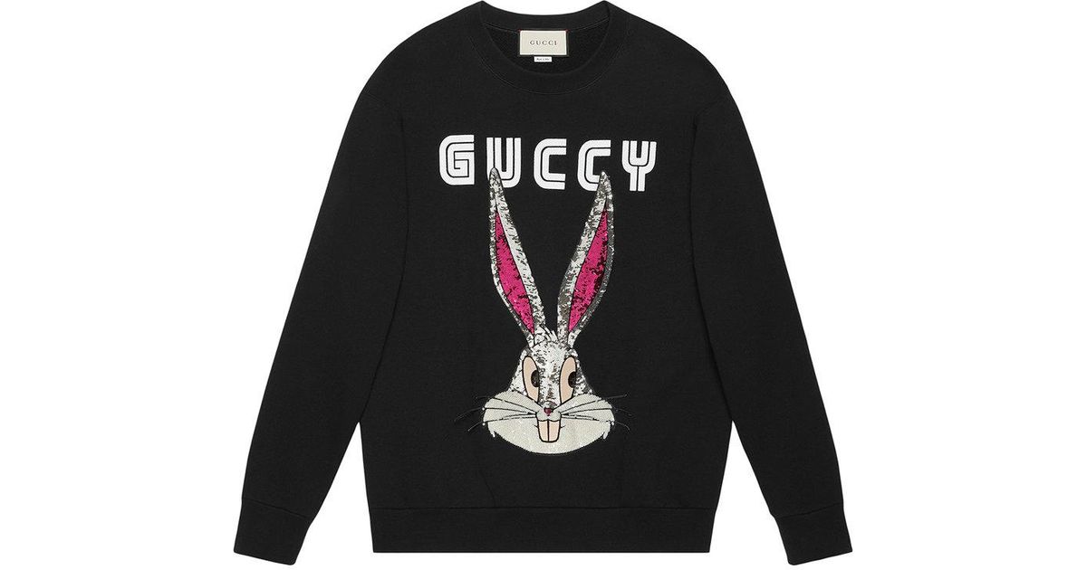 gucci bugs bunny sweatshirt