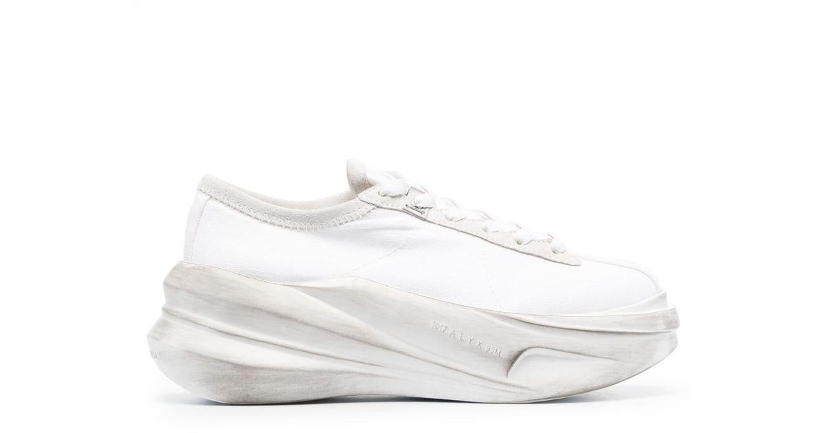 1017 ALYX 9SM Aria Lace-up Chunky Sneakers in White | Lyst