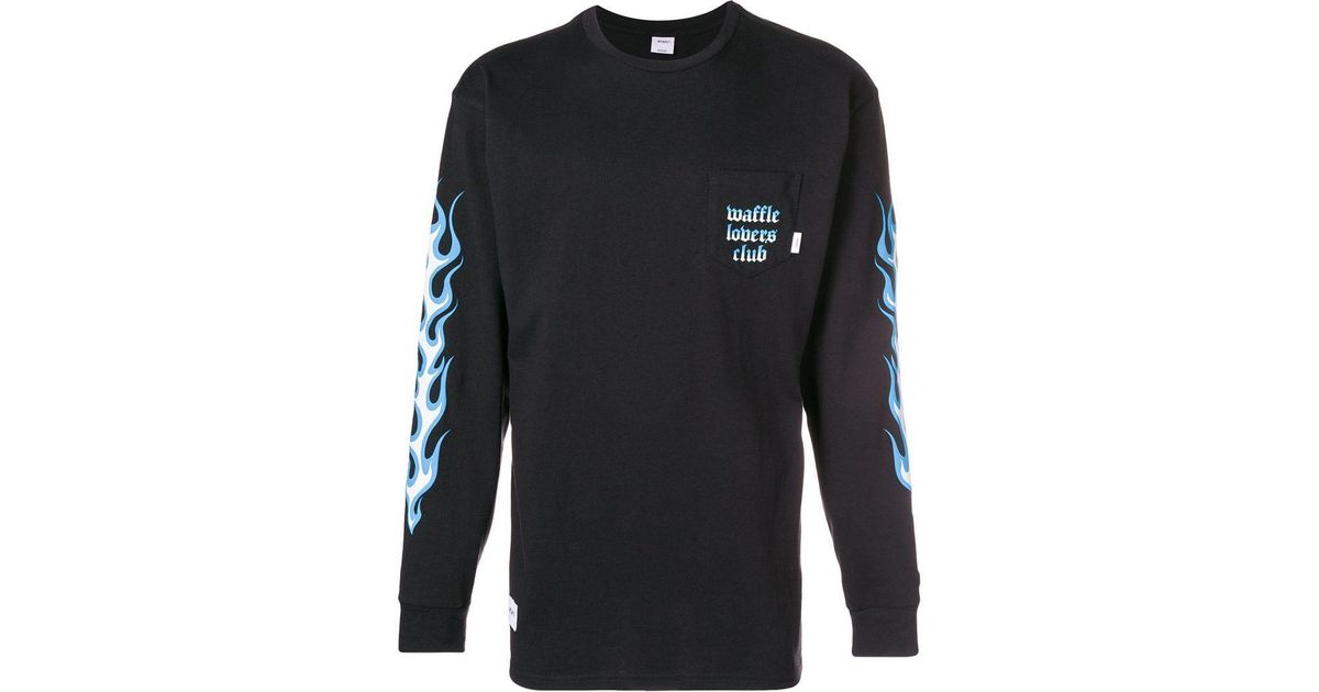 vans flame long sleeve
