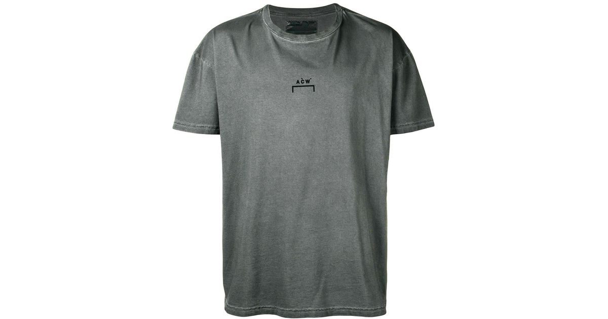 A_COLD_WALL* Cotton Acw T-shirt in Grey 