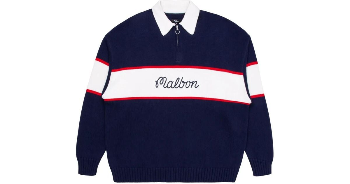 Malbon Golf Men Bennett Plaid Sweater