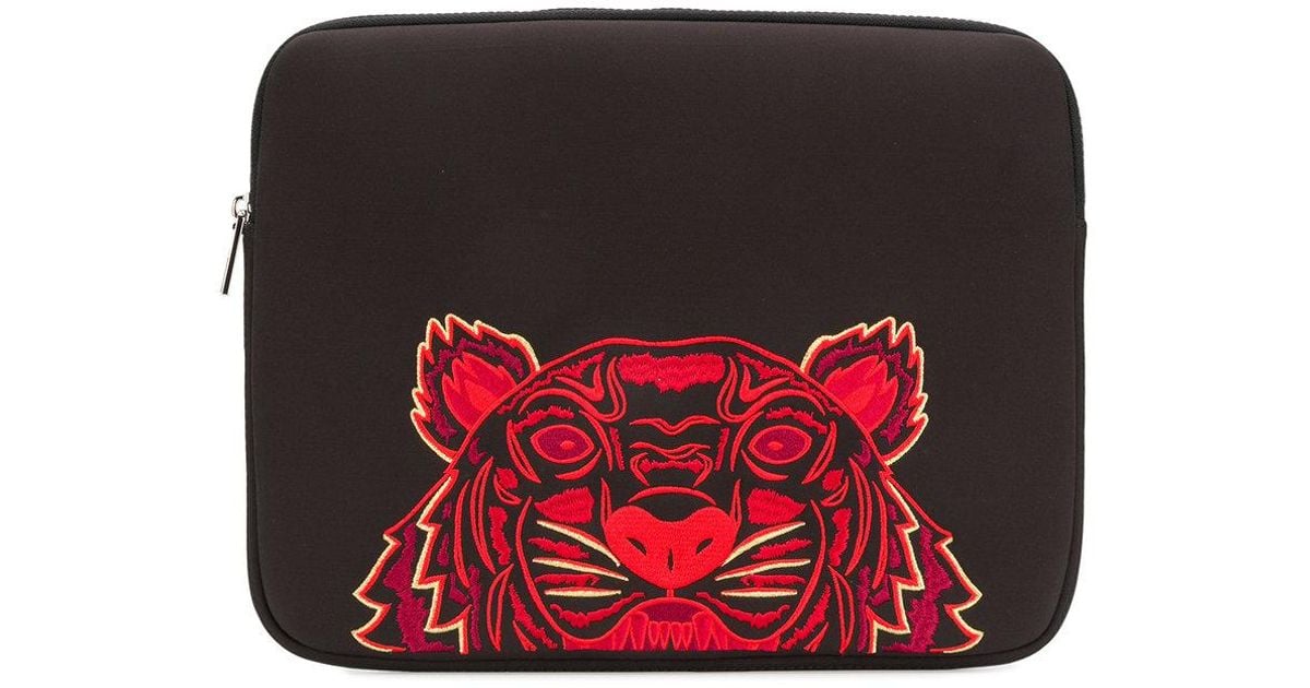 KENZO Synthetic Tiger Laptop Sleeve in 