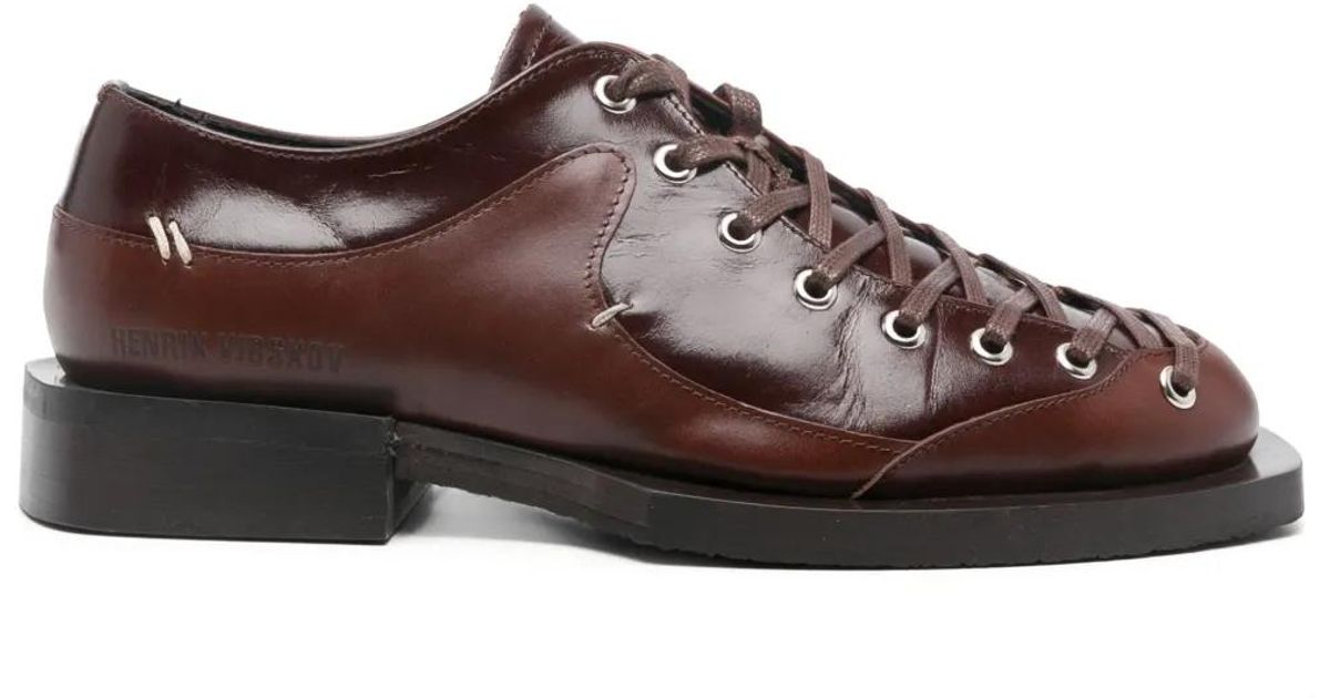 Henrik Vibskov Kelly Oxford Shoes in Brown | Lyst