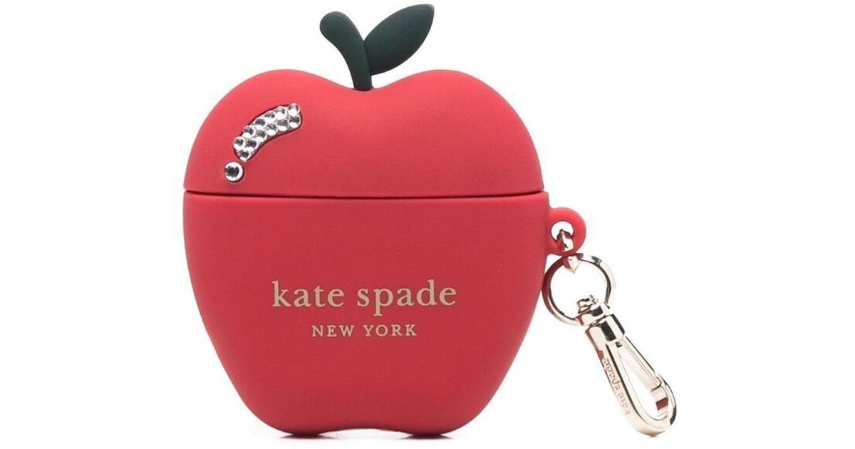 Kate Spade Appledesign Airpod Case in Red Lyst
