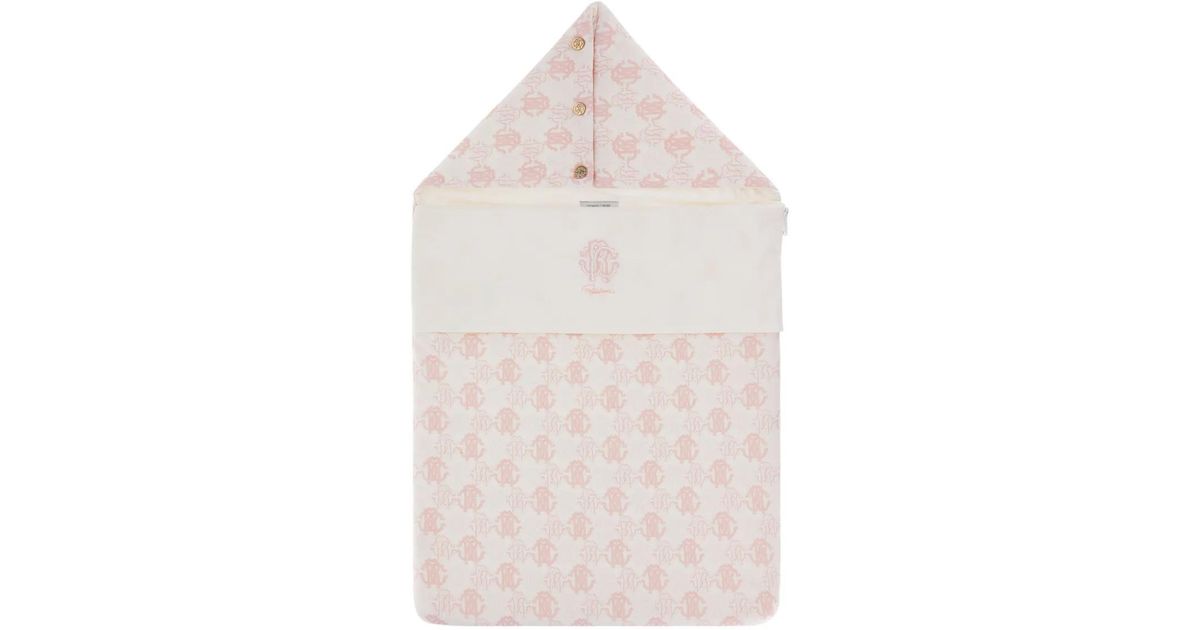 Roberto Cavalli Monogram Sleeping Bag in White Lyst