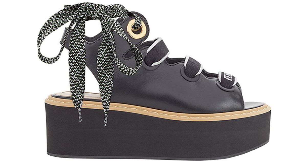 fendi platform sandals