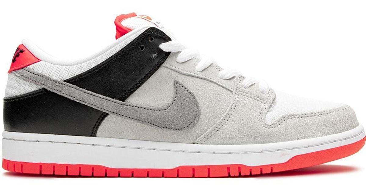 Nike Suede Sb Dunk Low-top Sneakers in Grey (Gray) for Men - Lyst