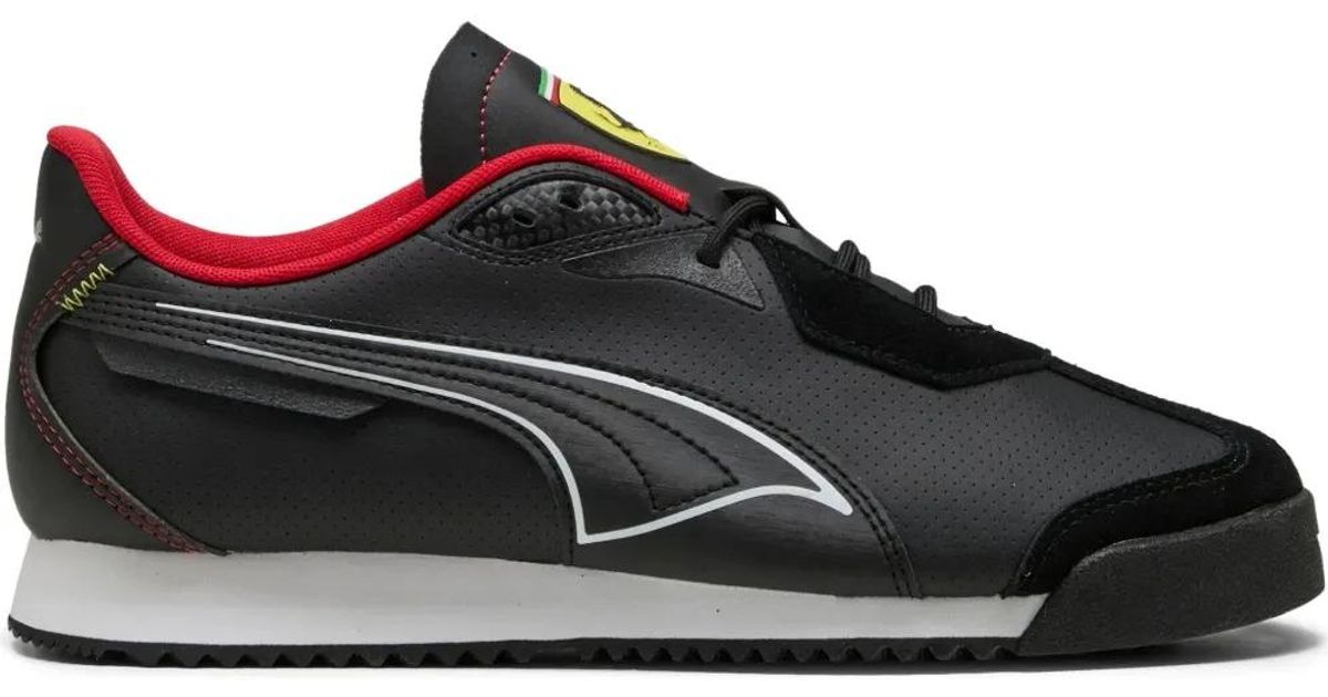 PUMA X Ferrari Roma Sneakers in Black for Men | Lyst