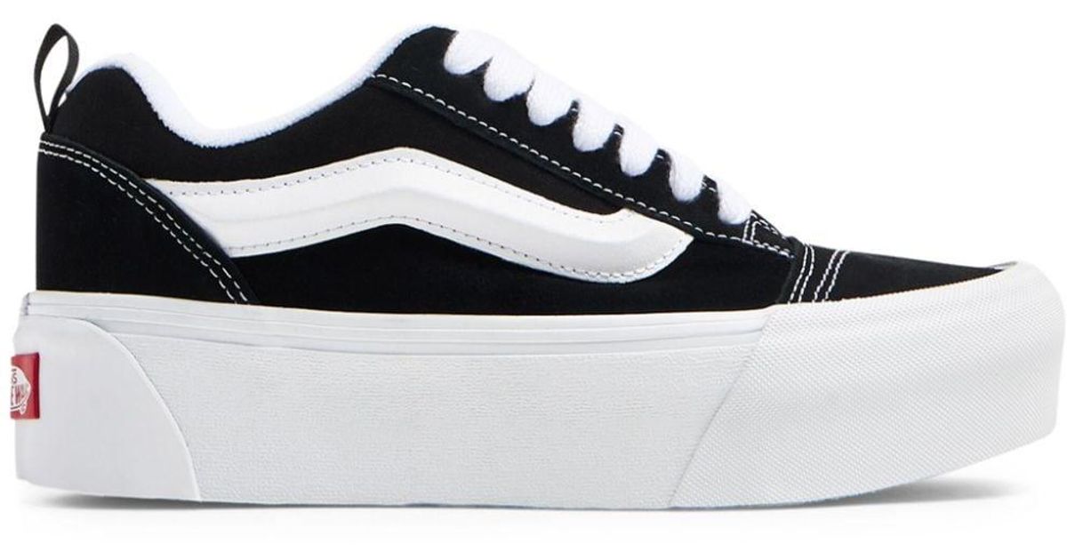 Vans Knu Stack Laceup Sneakers in Black Lyst UK