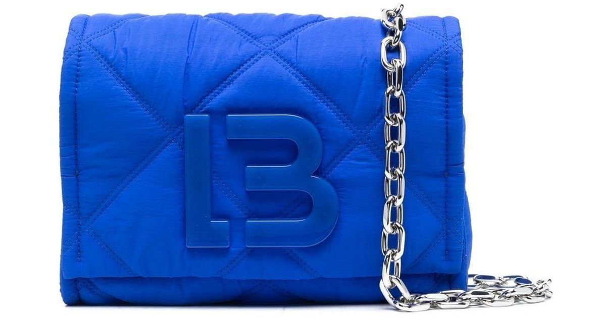 Bimba Y Lola Quilted Crossbody Bag in Blue Lyst