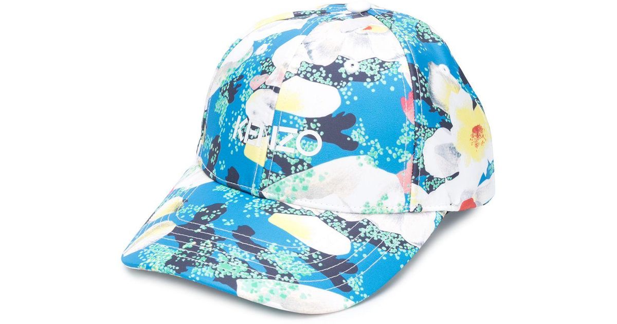 KENZO X Vans Floral-print Logo Cap in 