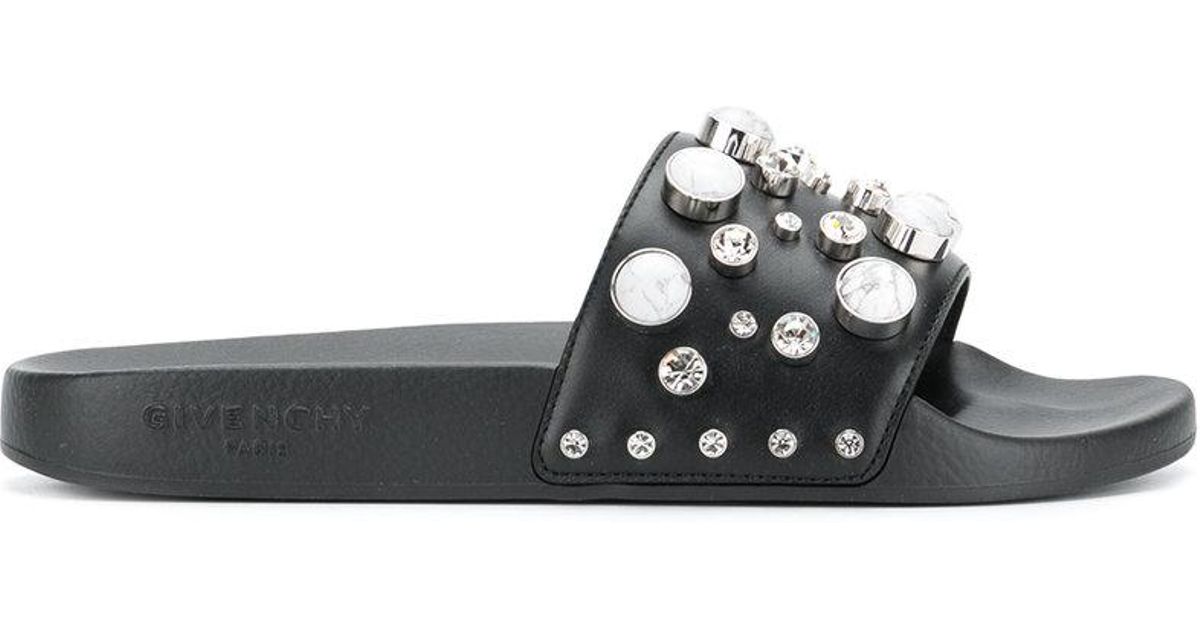 givenchy studded slides