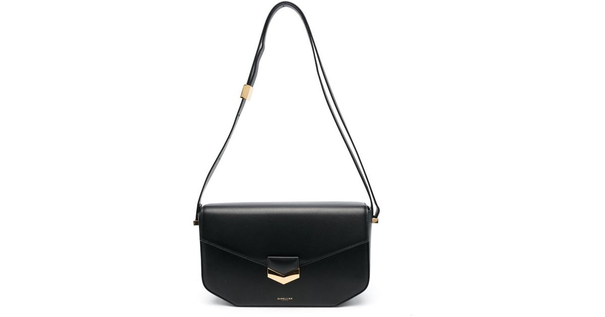 DeMellier London Leather Bag in Black | Lyst