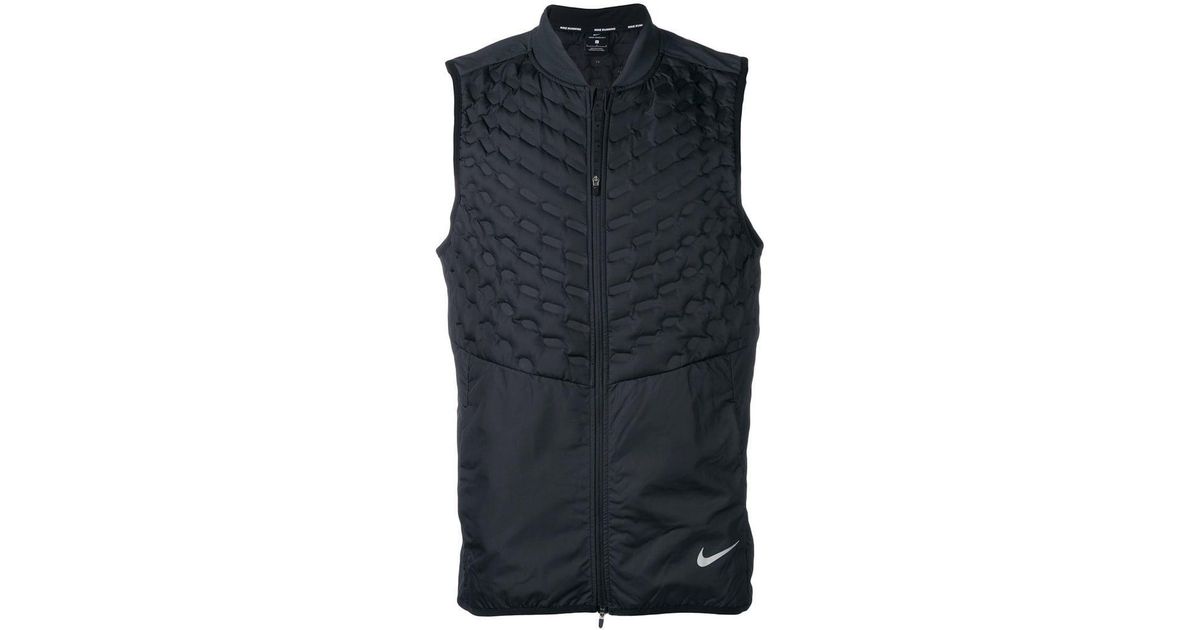 nike aeroloft vest black