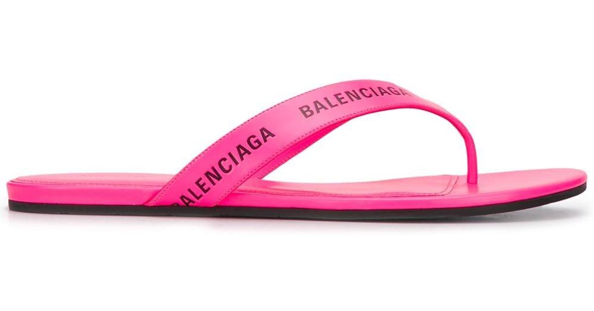 balenciaga flip flops