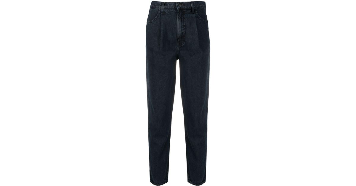 J Brand Denim Pleat Front Peg Jeans in 