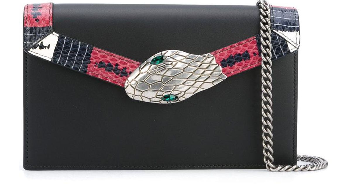 gucci snake clutch
