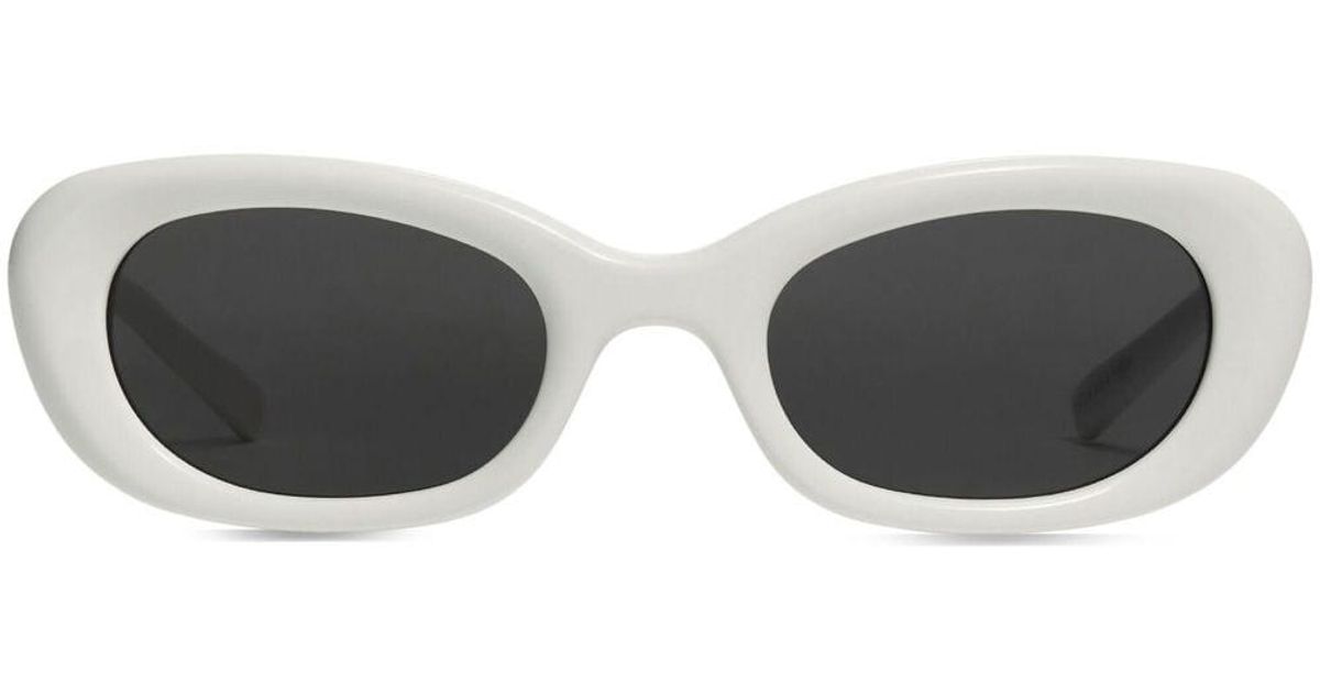 Gentle Monster X Maison Margiela Mm005 W2 Oval Sunglasses in Black