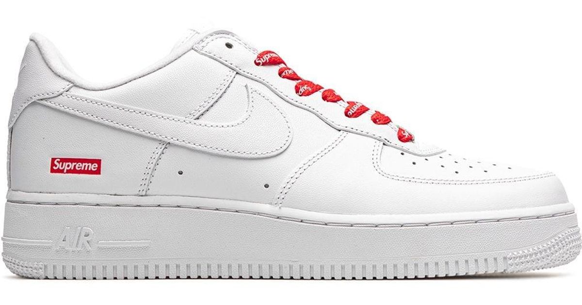nike air force supreme white