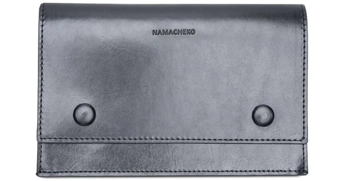 NAMACHEKO 25ss レザーベルトバッグ