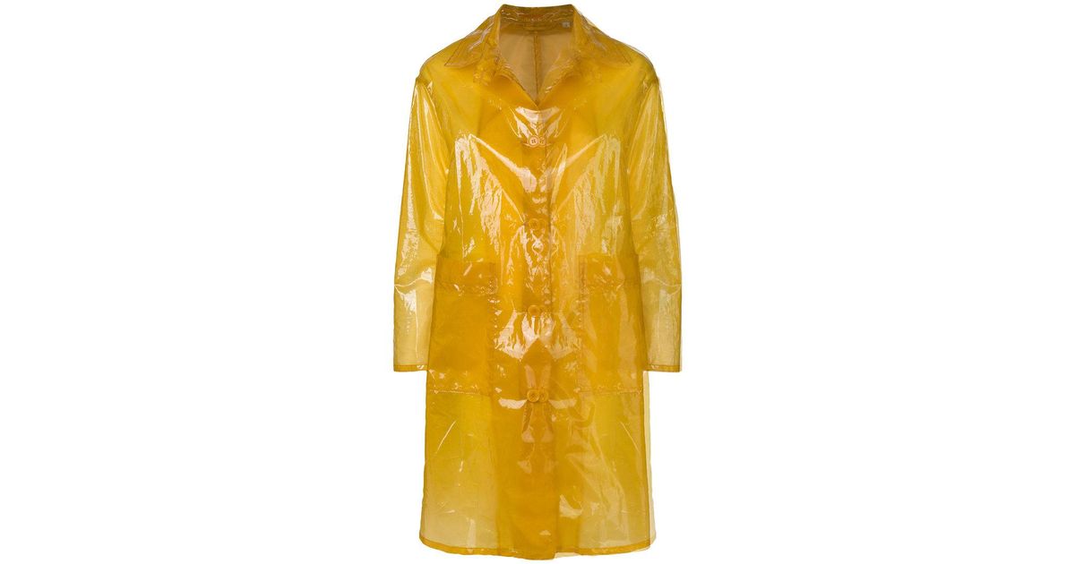 Aspesi Transparent Trench Coat in 