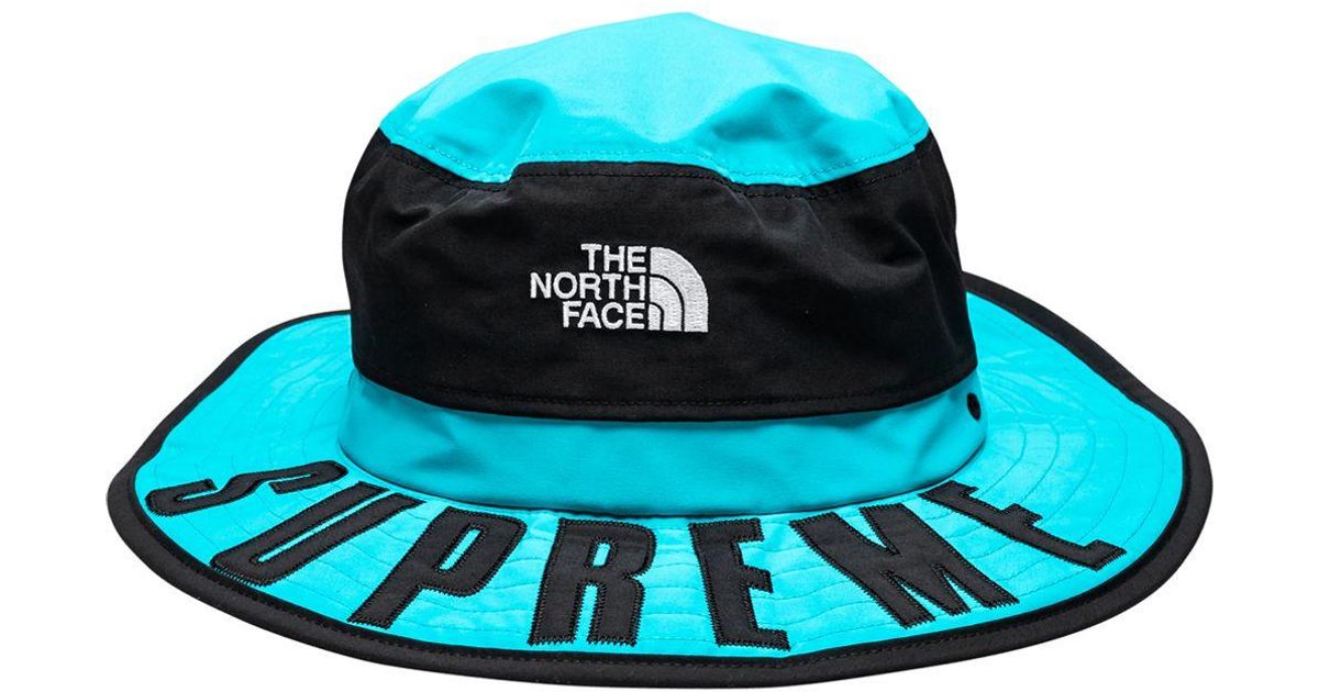 supreme bucket hat blue