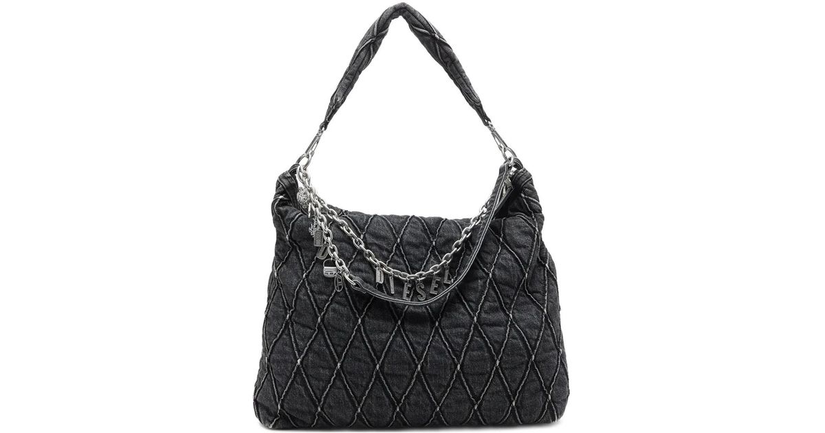 DIESEL X Hoshi Charm-D Shoulder Bag in Black | Lyst
