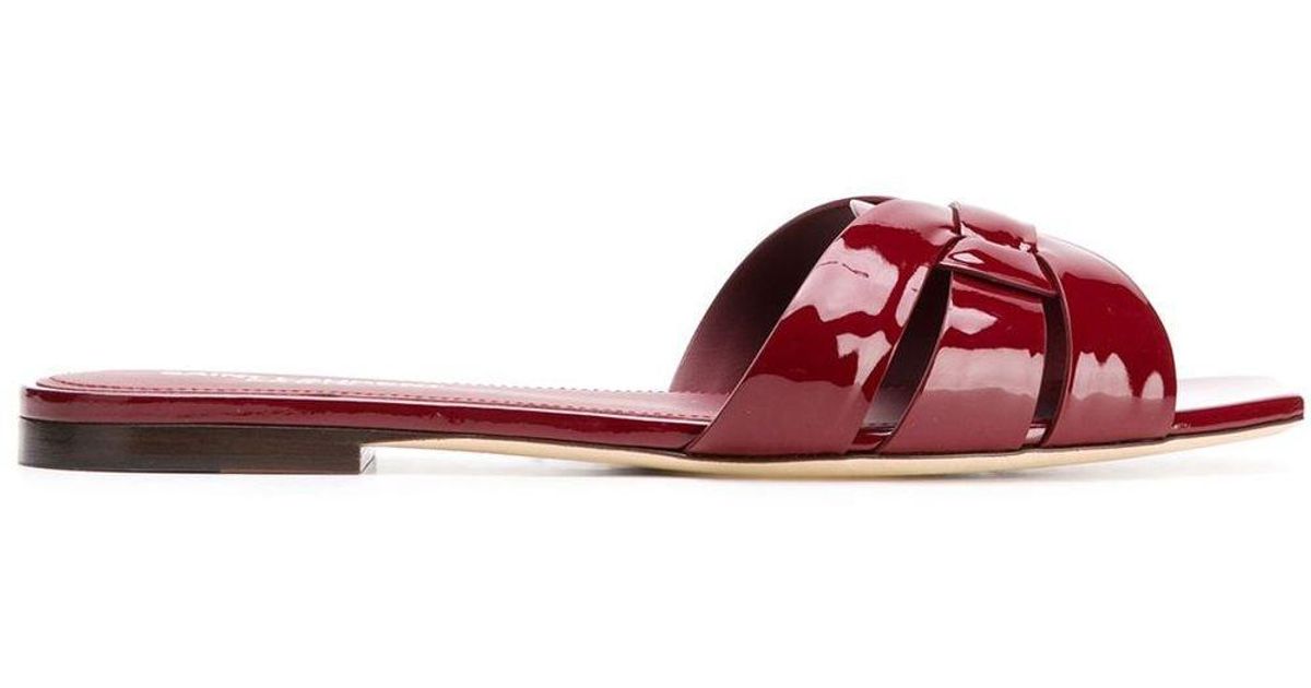 ysl sandals flat sale