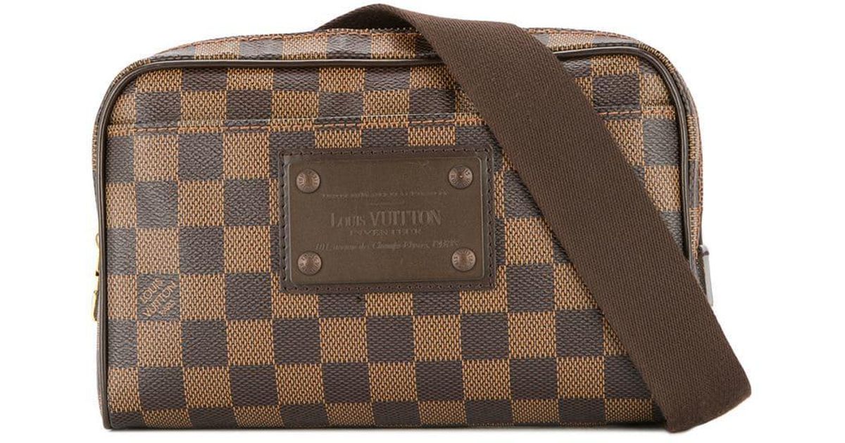 Louis Vuitton Brooklyn Bum Bag in Brown | Lyst