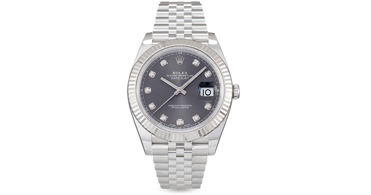 Rolex 2021 Unworn Datejust 41mm in Grey 