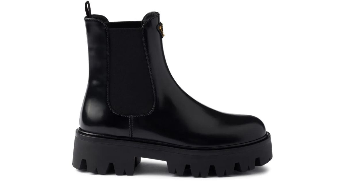 Prada Boots in Black | Lyst
